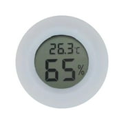 RENACLIPY LED Display Hygrometer 1Pack 1.8x1.8x0.6in